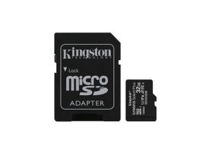   Kingston 32GB microSDHC Kingston Canvas Select Plus A1 CL10 100MB/s + adapter
