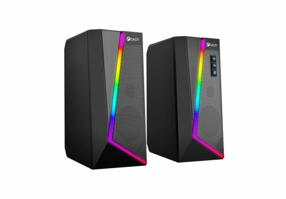 C-Tech SPK-17, 2.0, RGB, black