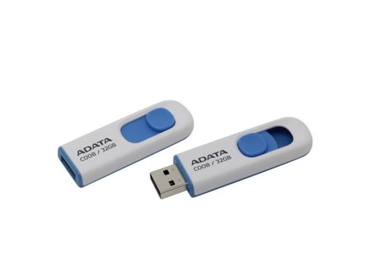 ADATA 32GB USB C008 White Blue